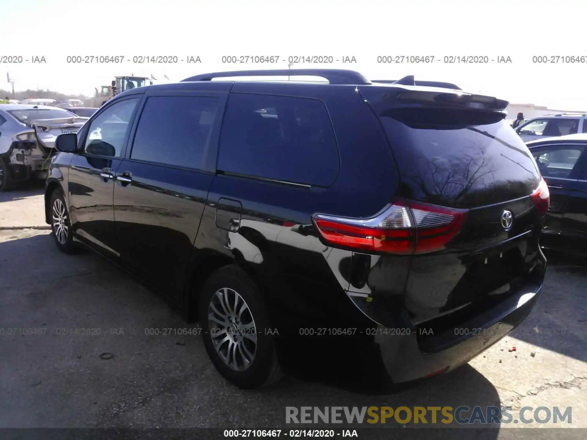 3 Photograph of a damaged car 5TDYZ3DC4LS038444 TOYOTA SIENNA 2020