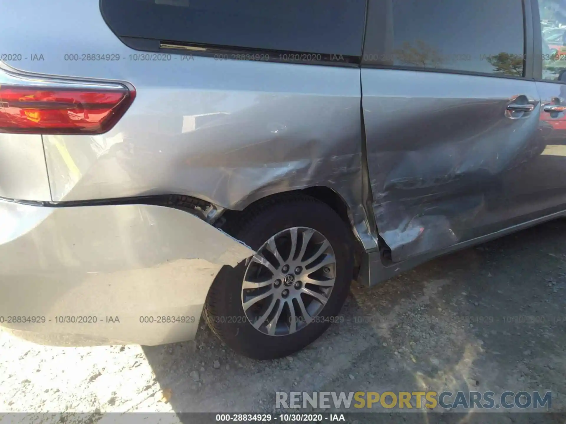 6 Photograph of a damaged car 5TDYZ3DC4LS068799 TOYOTA SIENNA 2020