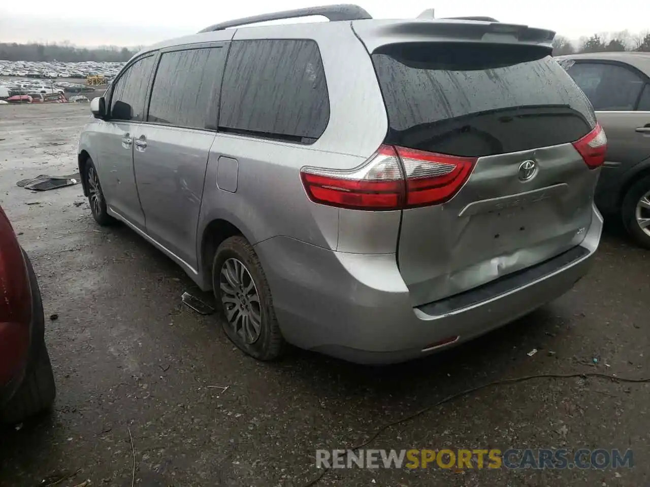 3 Фотография поврежденного автомобиля 5TDYZ3DC4LS086672 TOYOTA SIENNA 2020