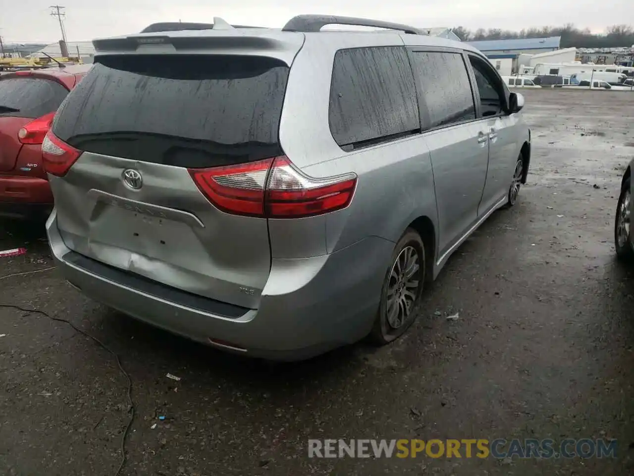 4 Фотография поврежденного автомобиля 5TDYZ3DC4LS086672 TOYOTA SIENNA 2020