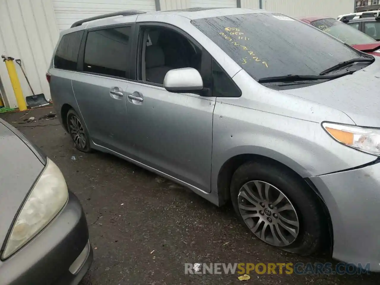 9 Photograph of a damaged car 5TDYZ3DC4LS086672 TOYOTA SIENNA 2020