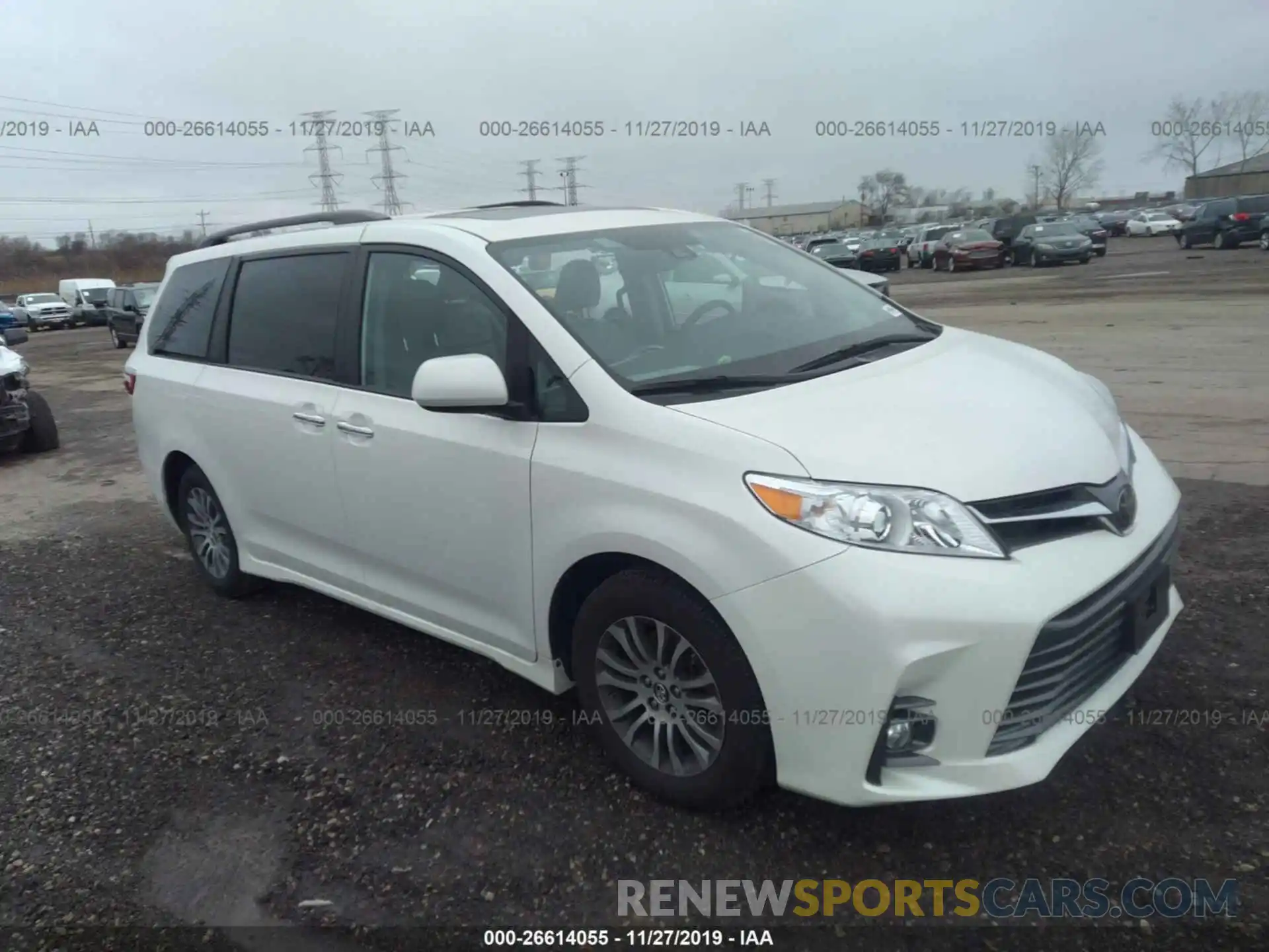 1 Photograph of a damaged car 5TDYZ3DC5LS022138 TOYOTA SIENNA 2020