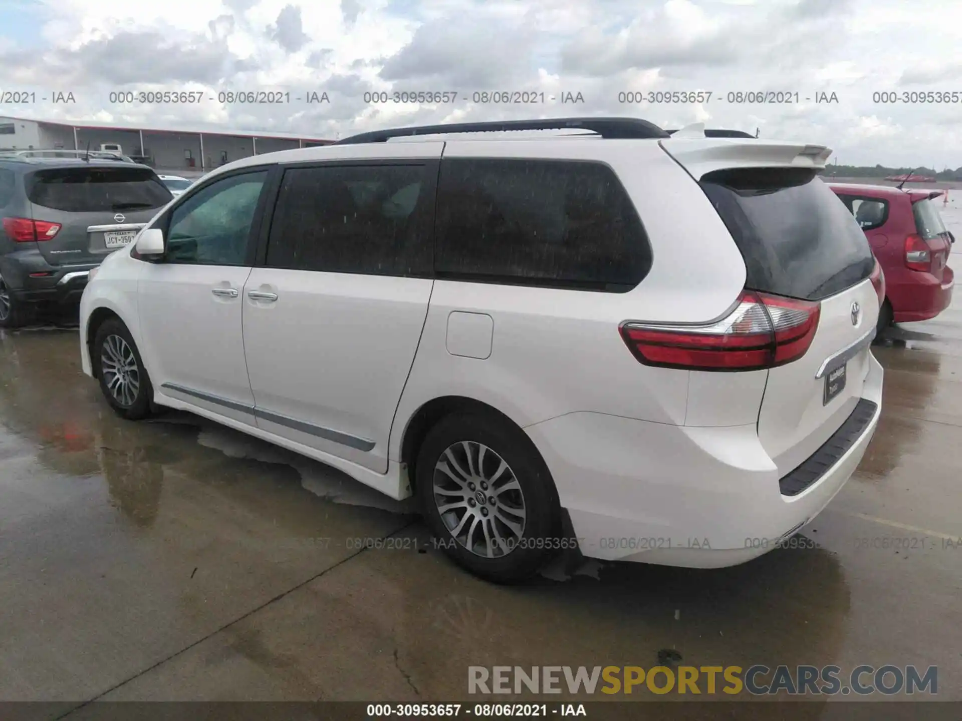 3 Фотография поврежденного автомобиля 5TDYZ3DC5LS025203 TOYOTA SIENNA 2020