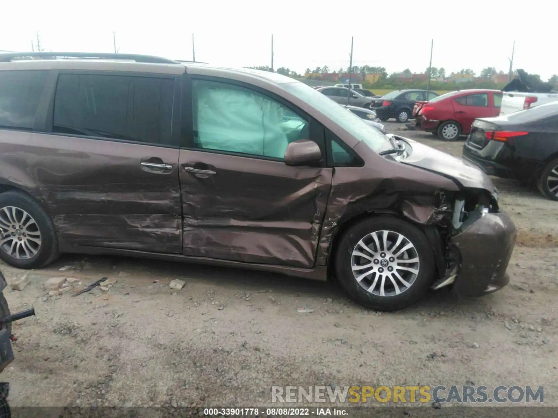 6 Фотография поврежденного автомобиля 5TDYZ3DC5LS036976 TOYOTA SIENNA 2020