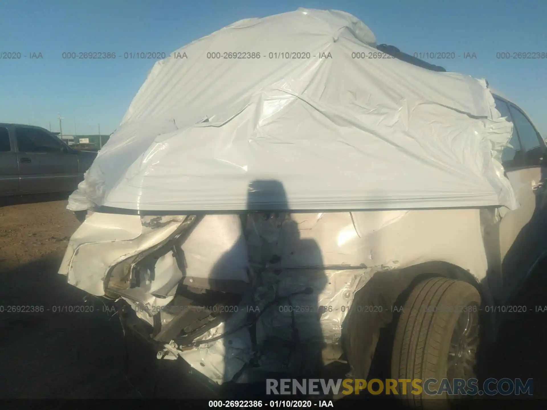 6 Photograph of a damaged car 5TDYZ3DC5LS039862 TOYOTA SIENNA 2020