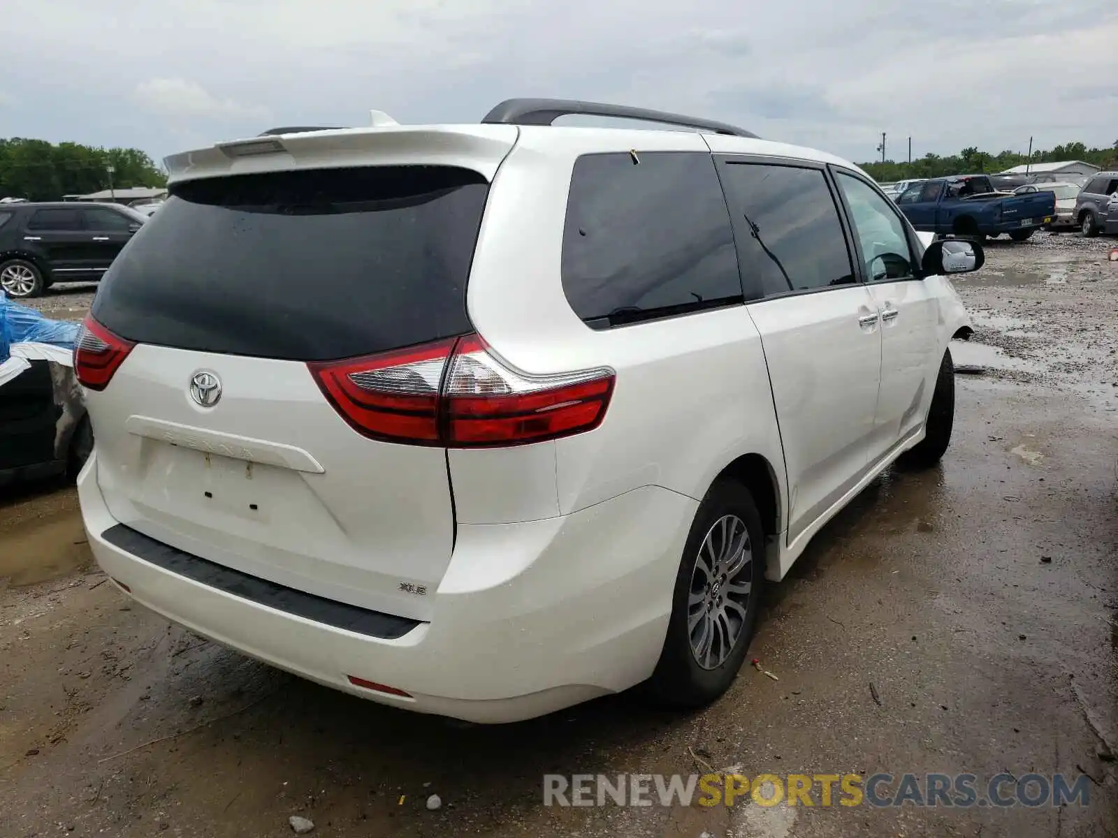 4 Фотография поврежденного автомобиля 5TDYZ3DC5LS043443 TOYOTA SIENNA 2020