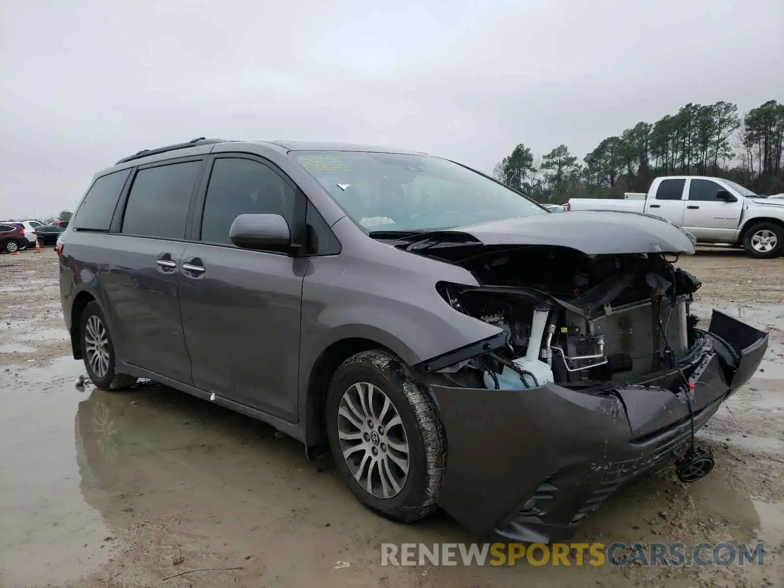 1 Фотография поврежденного автомобиля 5TDYZ3DC5LS058301 TOYOTA SIENNA 2020