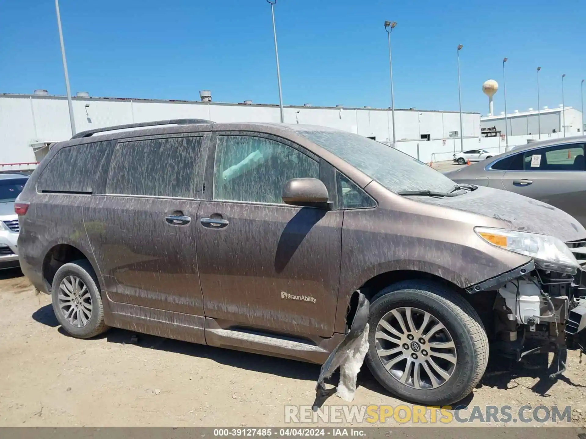 14 Фотография поврежденного автомобиля 5TDYZ3DC6LS026120 TOYOTA SIENNA 2020