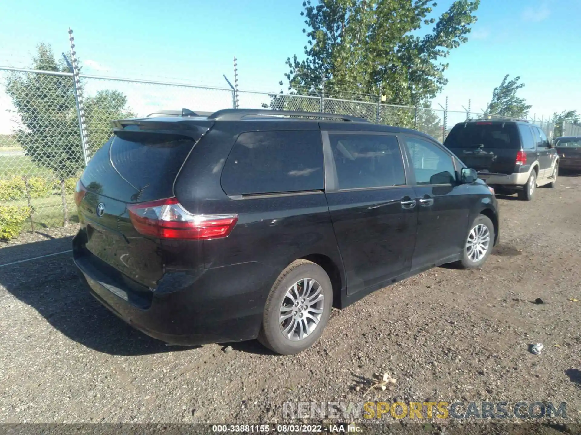 4 Фотография поврежденного автомобиля 5TDYZ3DC6LS069419 TOYOTA SIENNA 2020