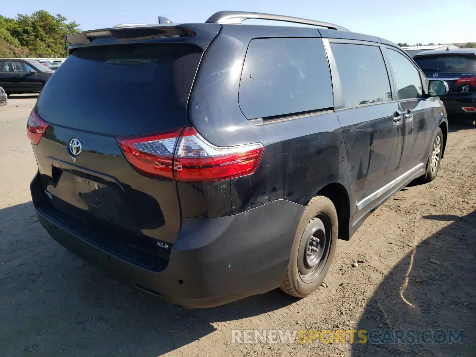 4 Фотография поврежденного автомобиля 5TDYZ3DC7LS032962 TOYOTA SIENNA 2020