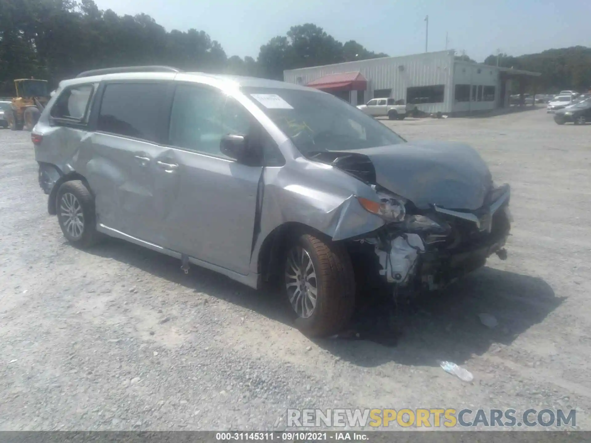 1 Photograph of a damaged car 5TDYZ3DC7LS042391 TOYOTA SIENNA 2020