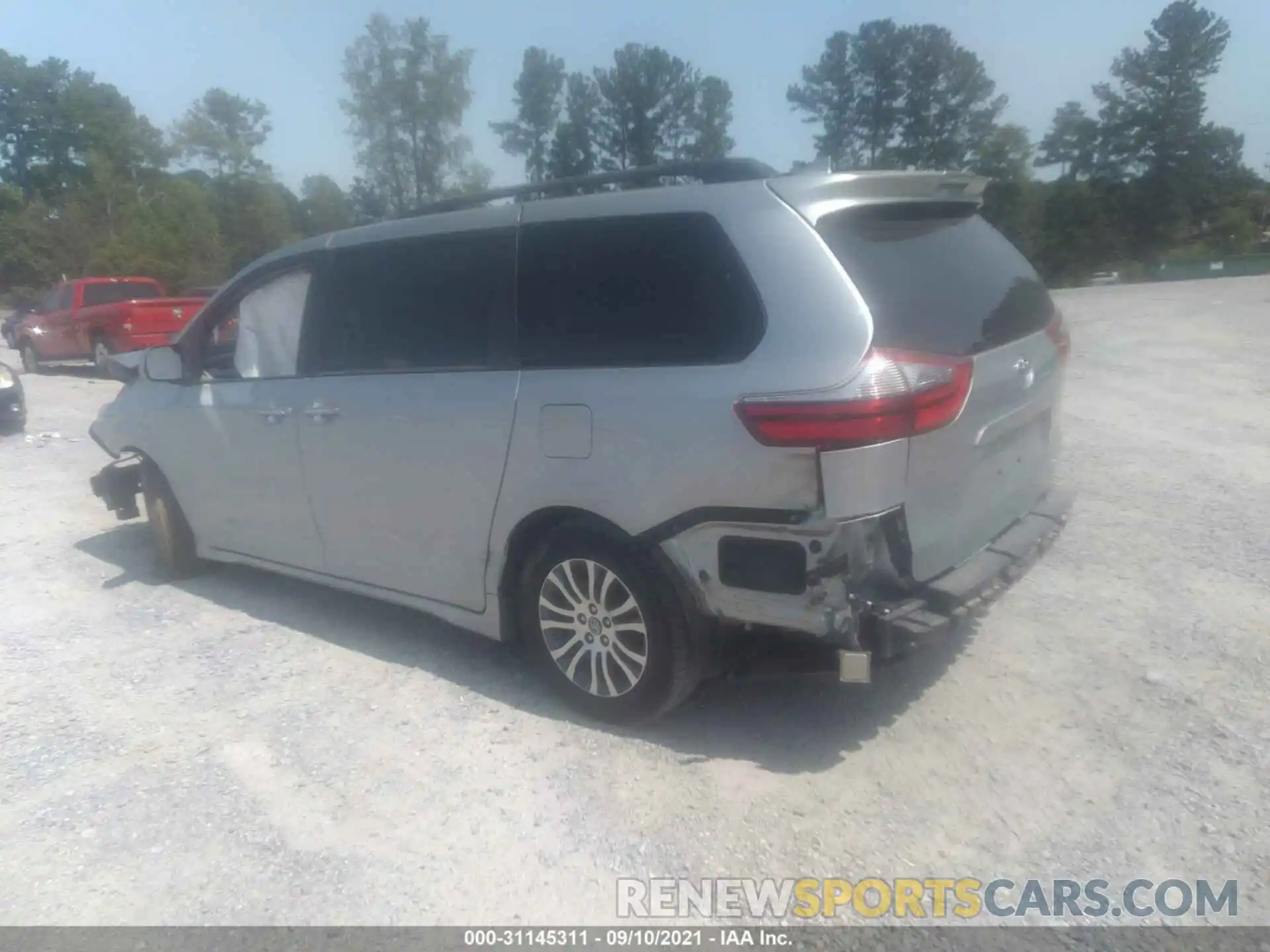 3 Фотография поврежденного автомобиля 5TDYZ3DC7LS042391 TOYOTA SIENNA 2020