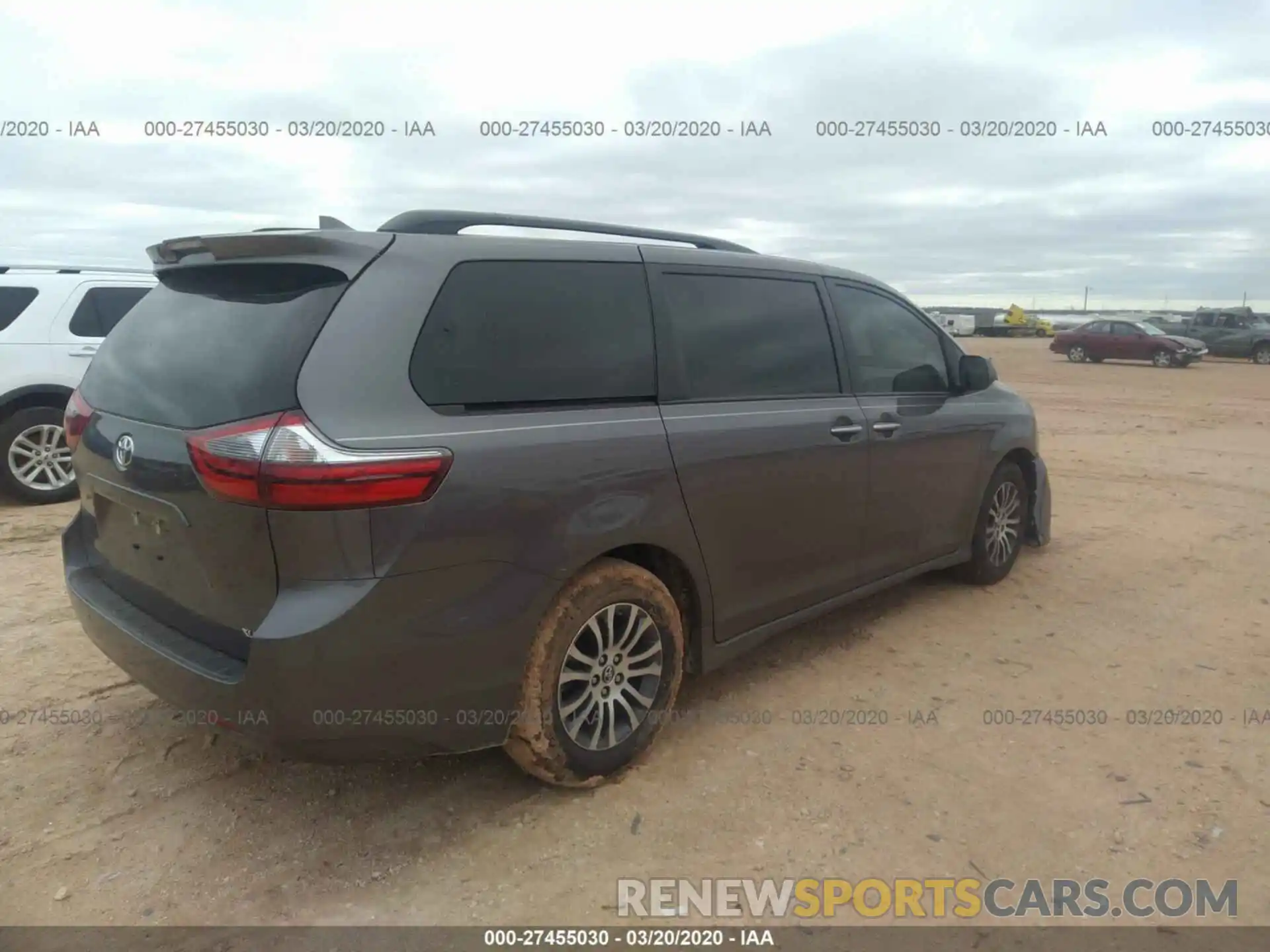 4 Фотография поврежденного автомобиля 5TDYZ3DC7LS044271 TOYOTA SIENNA 2020