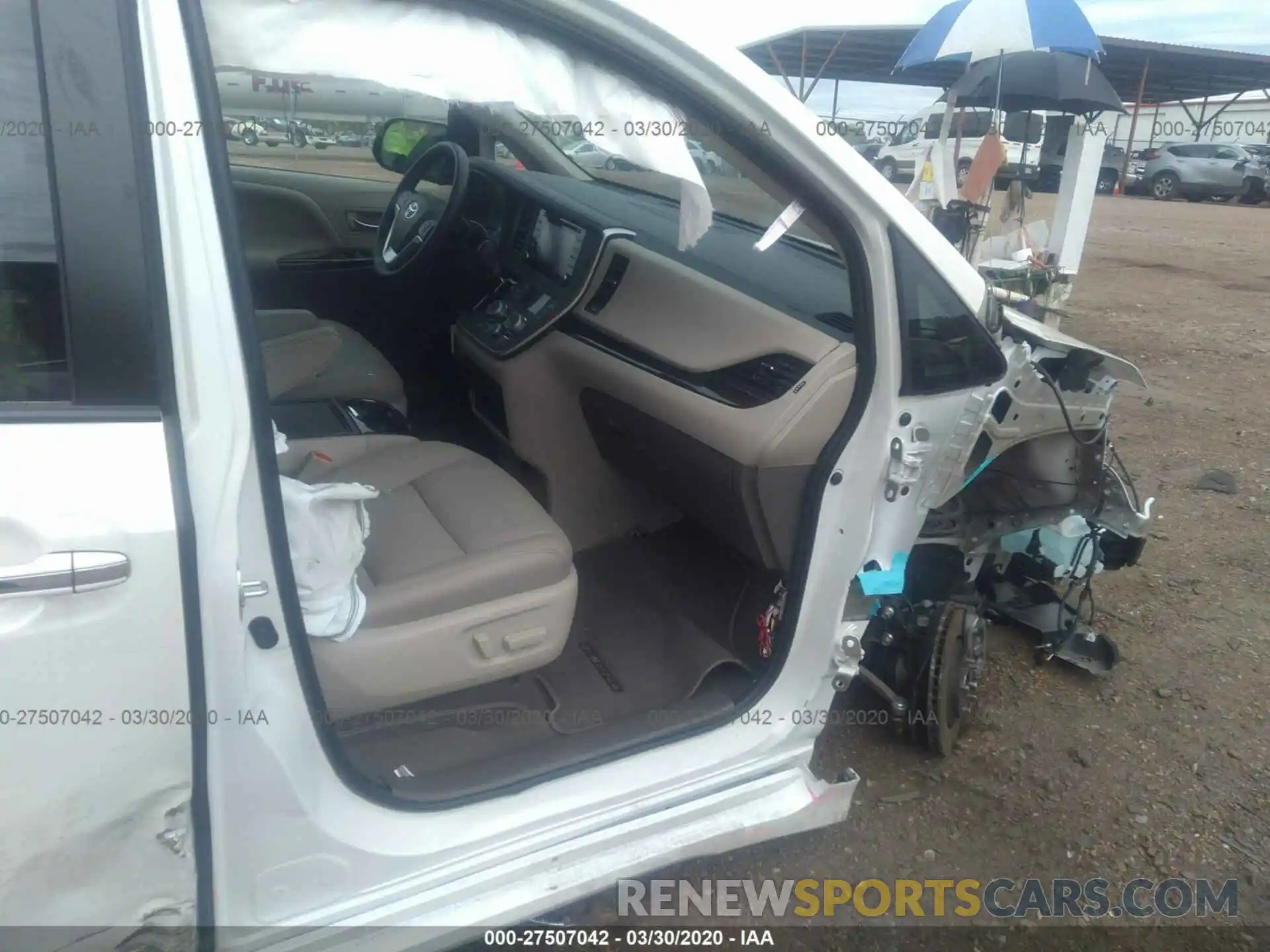 5 Photograph of a damaged car 5TDYZ3DC7LS047994 TOYOTA SIENNA 2020