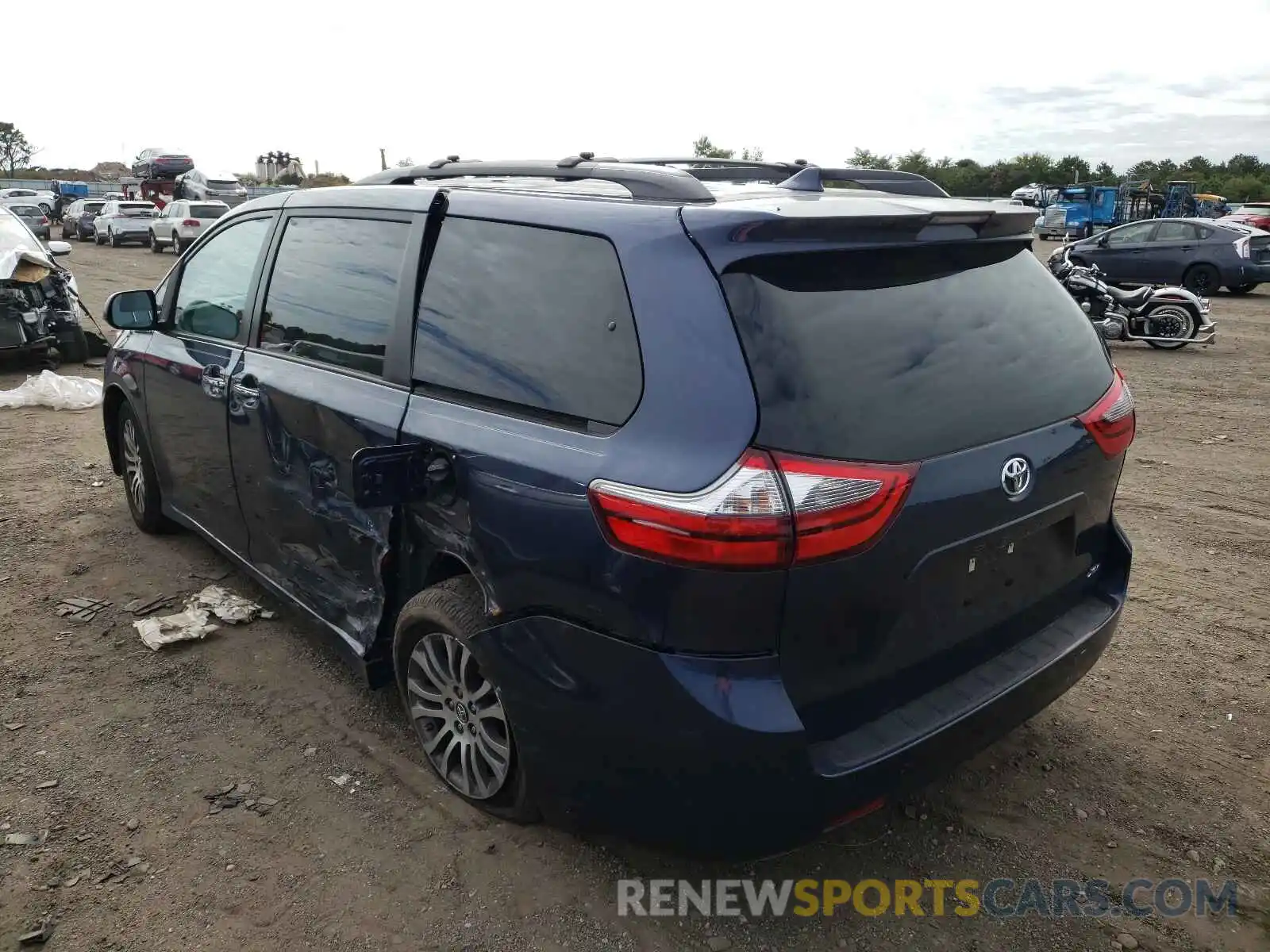 3 Фотография поврежденного автомобиля 5TDYZ3DC7LS052970 TOYOTA SIENNA 2020