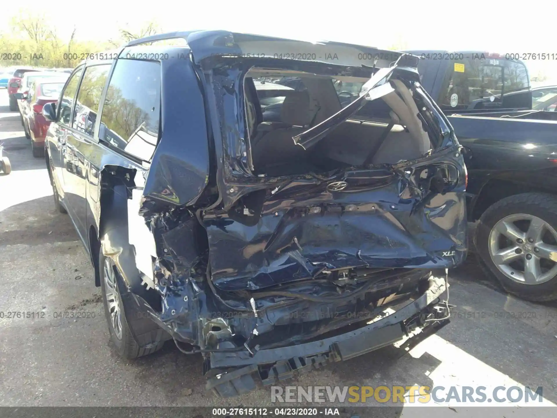 6 Photograph of a damaged car 5TDYZ3DC7LS062995 TOYOTA SIENNA 2020