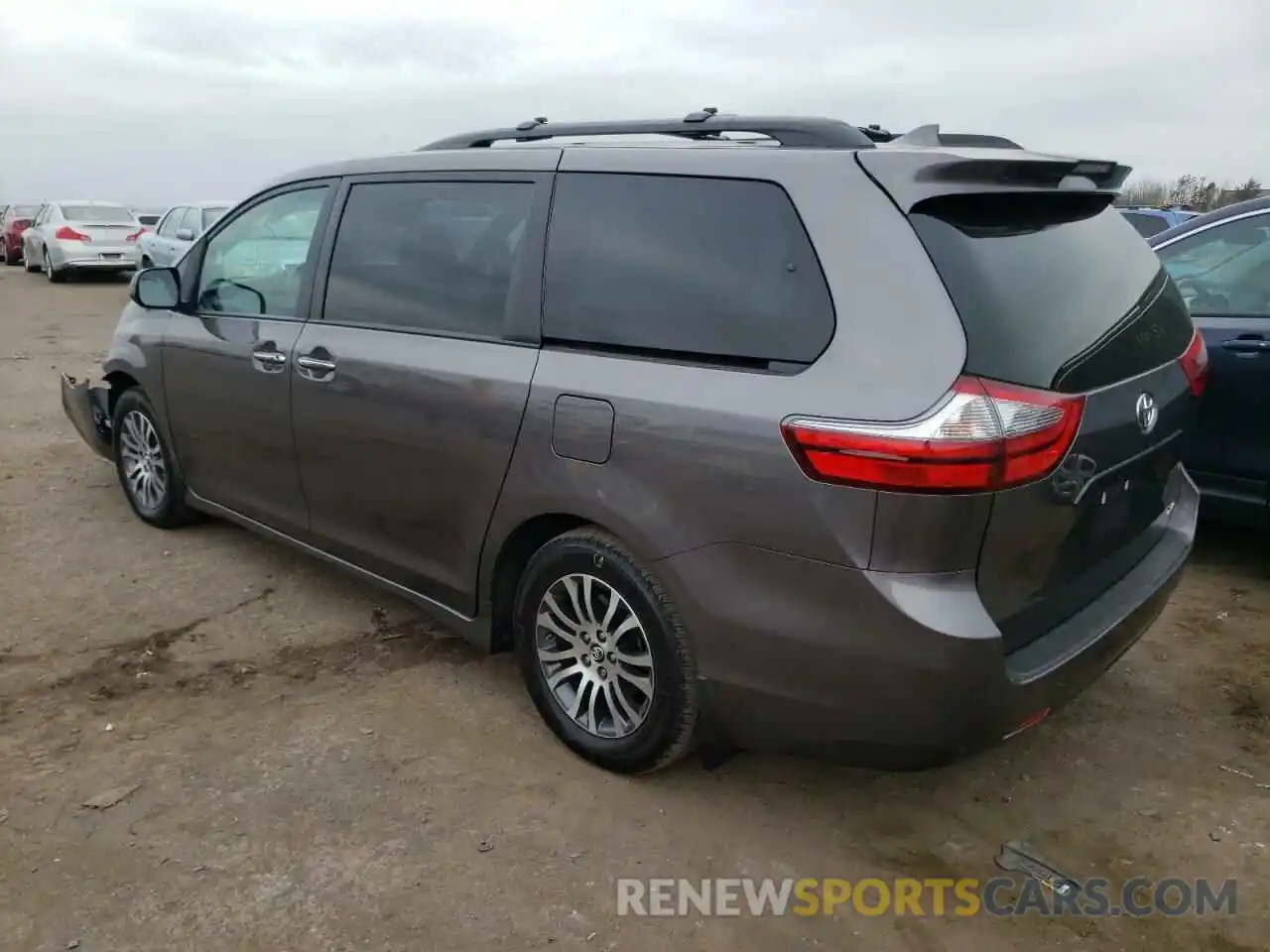 3 Фотография поврежденного автомобиля 5TDYZ3DC8LS032873 TOYOTA SIENNA 2020