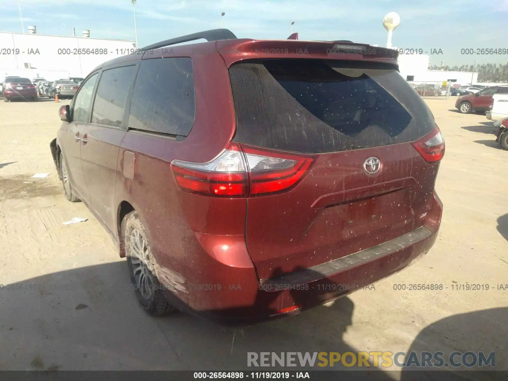 3 Photograph of a damaged car 5TDYZ3DC8LS041573 TOYOTA SIENNA 2020