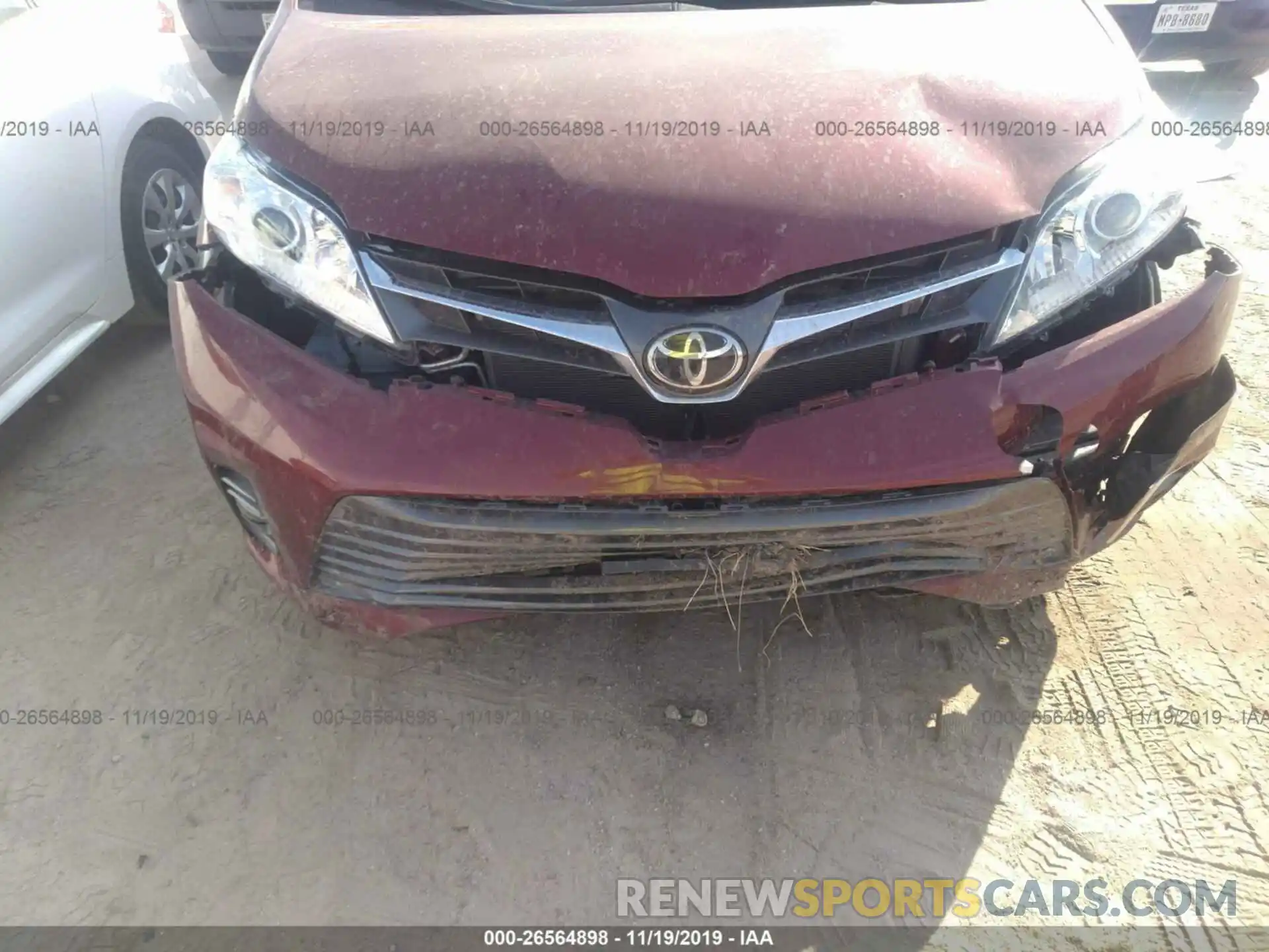 6 Photograph of a damaged car 5TDYZ3DC8LS041573 TOYOTA SIENNA 2020