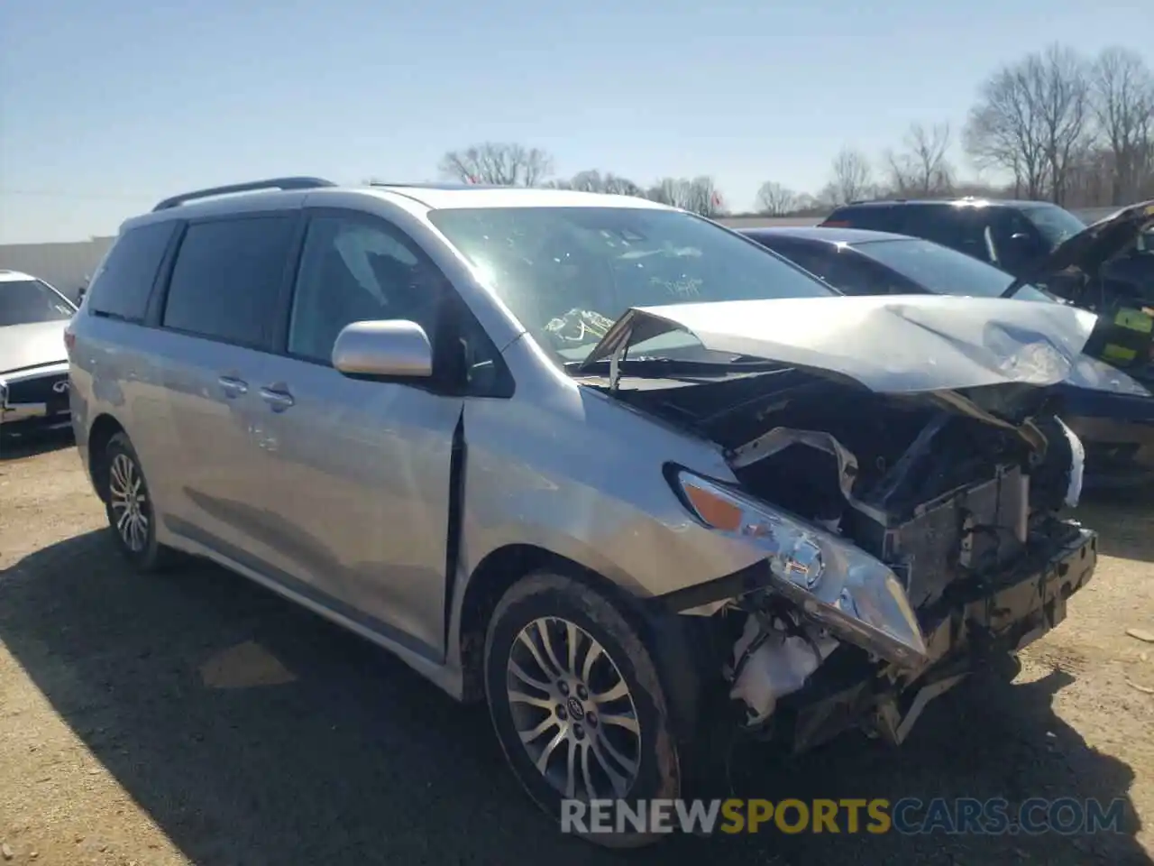 1 Photograph of a damaged car 5TDYZ3DC8LS046868 TOYOTA SIENNA 2020