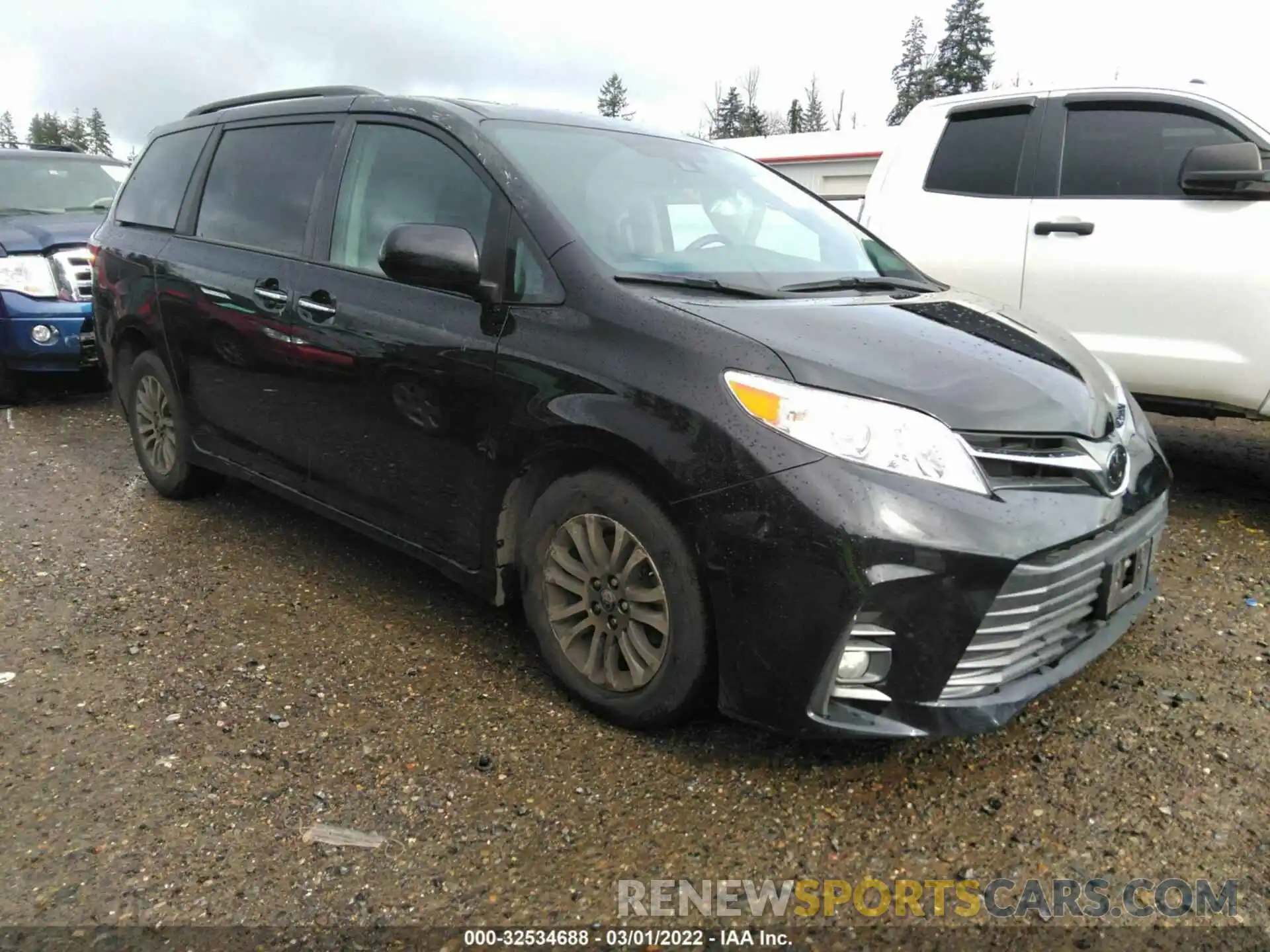 1 Photograph of a damaged car 5TDYZ3DC8LS057658 TOYOTA SIENNA 2020