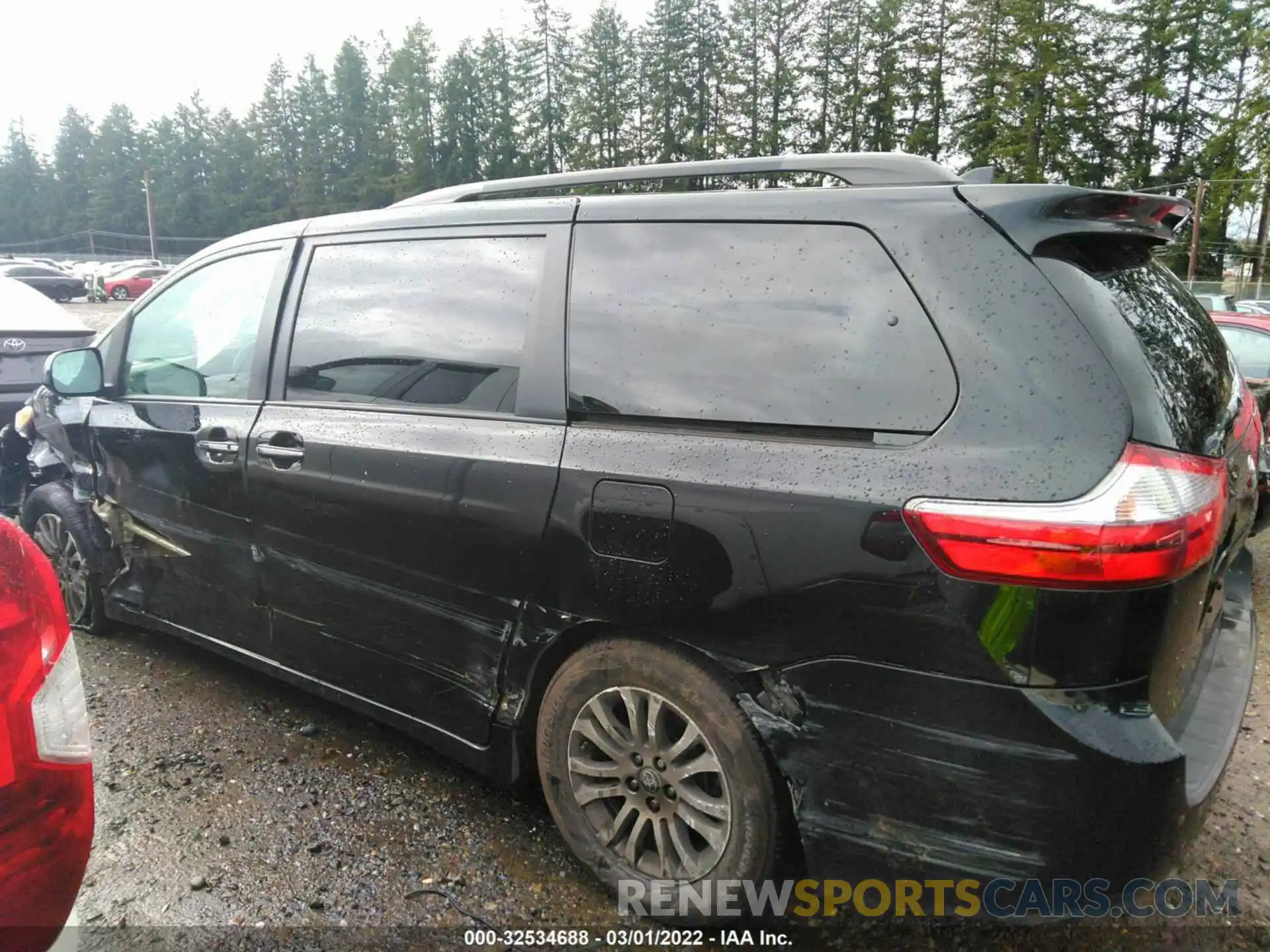 6 Фотография поврежденного автомобиля 5TDYZ3DC8LS057658 TOYOTA SIENNA 2020