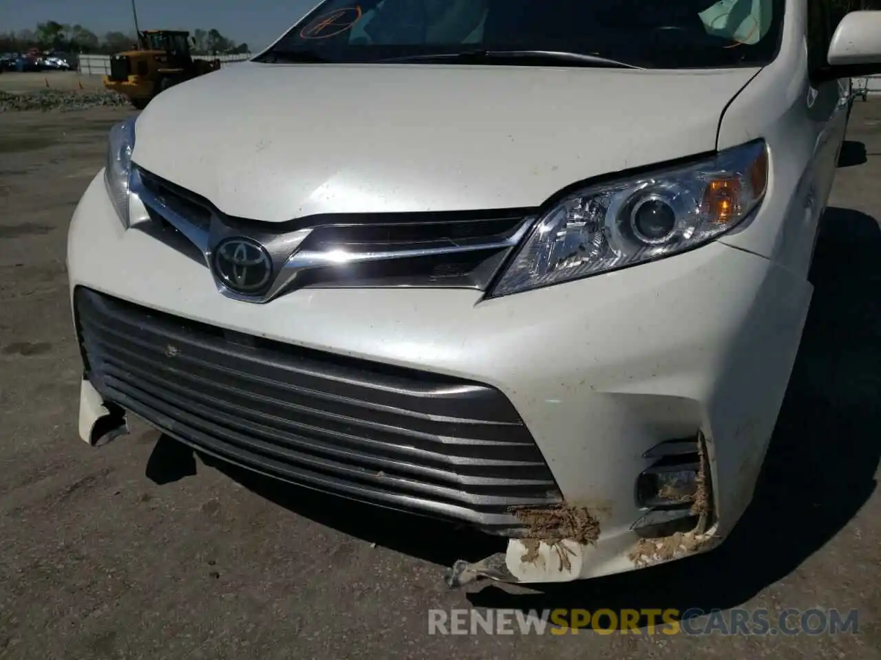 9 Photograph of a damaged car 5TDYZ3DC8LS061340 TOYOTA SIENNA 2020