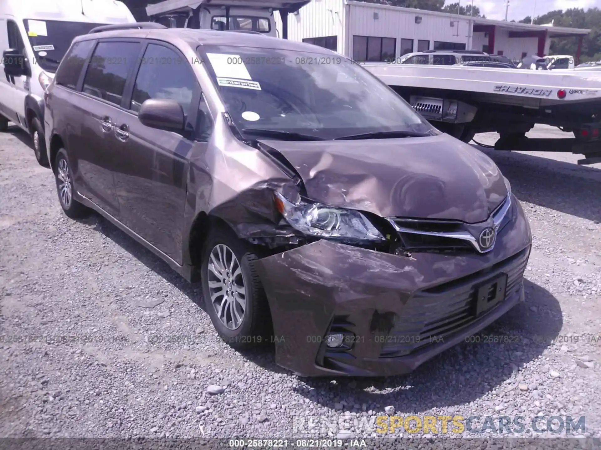 1 Фотография поврежденного автомобиля 5TDYZ3DCXLS035564 TOYOTA SIENNA 2020