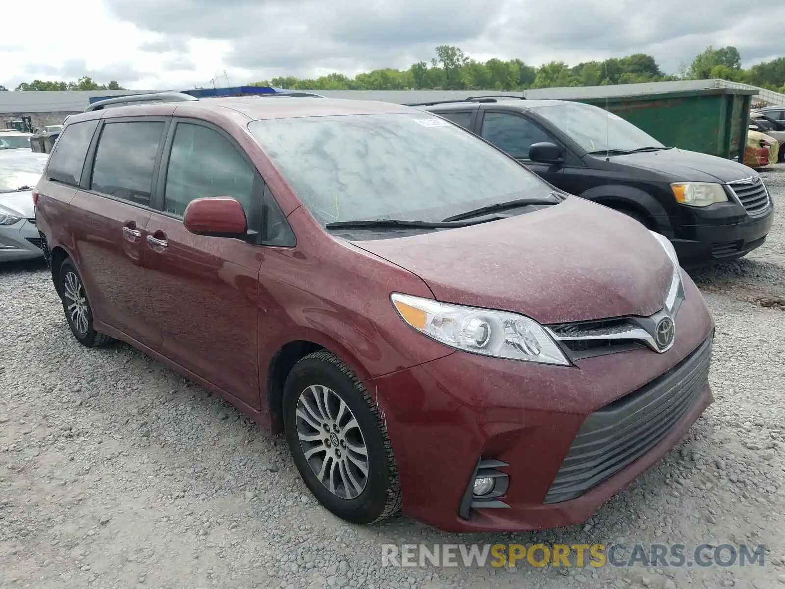 1 Photograph of a damaged car 5TDYZ3DCXLS050016 TOYOTA SIENNA 2020