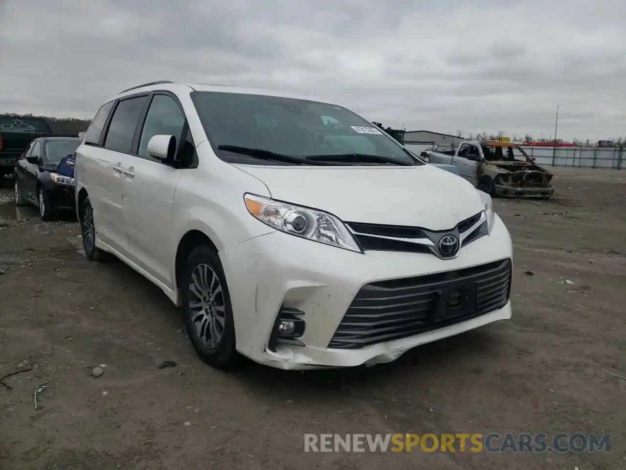 1 Фотография поврежденного автомобиля 5TDYZ3DCXLS051151 TOYOTA SIENNA 2020