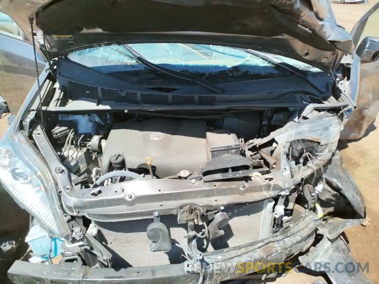 7 Фотография поврежденного автомобиля 5TDYZ3DCXLS064921 TOYOTA SIENNA 2020