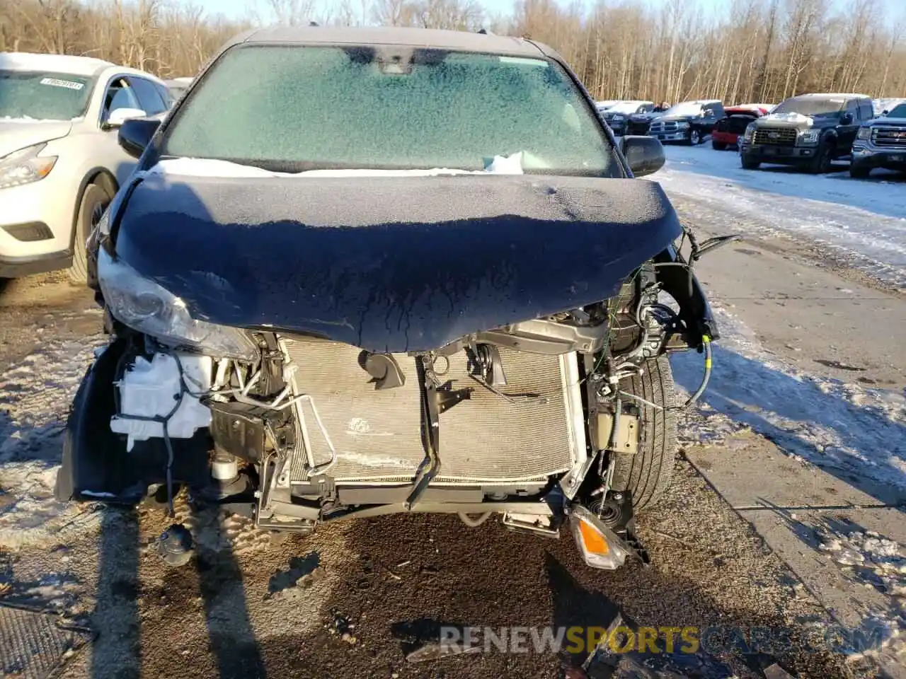 9 Photograph of a damaged car 5TDYZ3DCXLS065678 TOYOTA SIENNA 2020