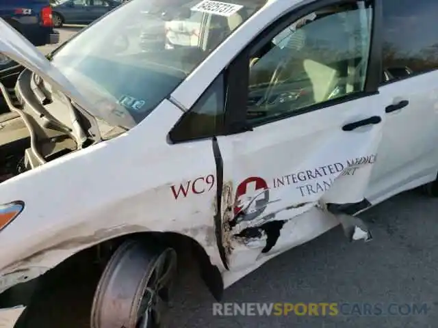 10 Photograph of a damaged car 5TDZZ3DC2LS051200 TOYOTA SIENNA 2020