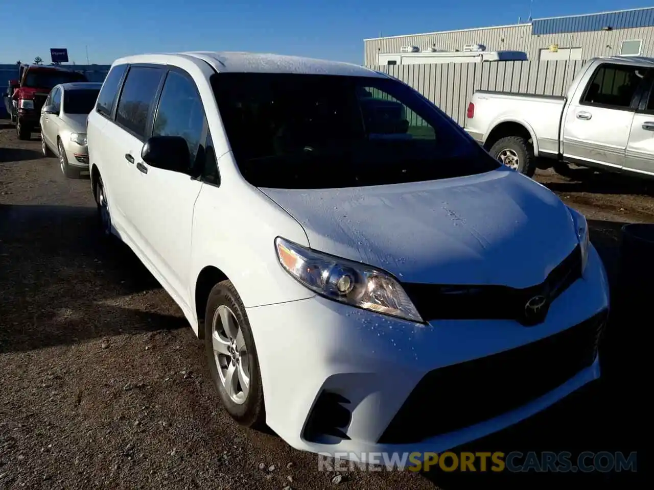 1 Фотография поврежденного автомобиля 5TDZZ3DC6LS032388 TOYOTA SIENNA 2020