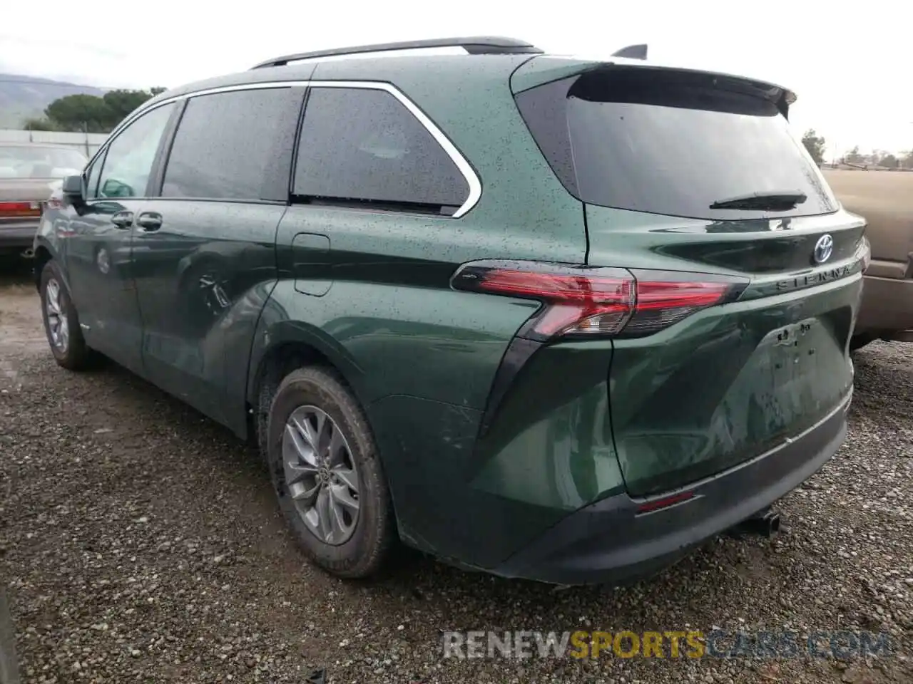 3 Photograph of a damaged car 5TDBRKEC3MS008626 TOYOTA SIENNA 2021