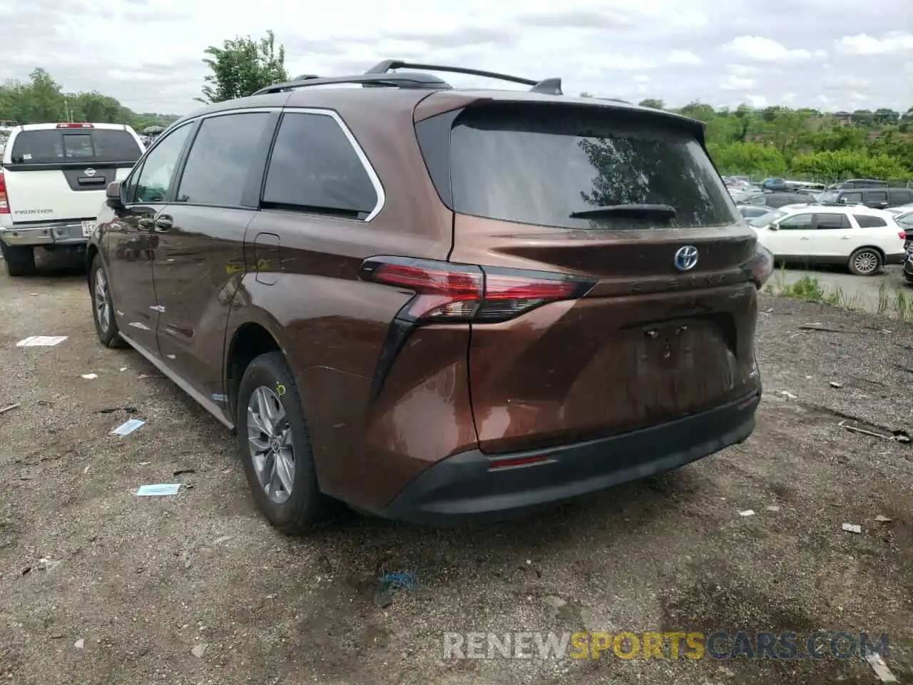 3 Photograph of a damaged car 5TDBRKEC3MS073170 TOYOTA SIENNA 2021