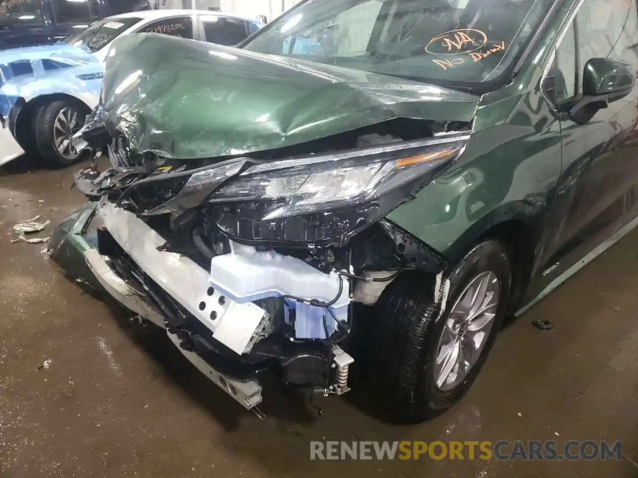 9 Photograph of a damaged car 5TDBSKFC1MS007574 TOYOTA SIENNA 2021