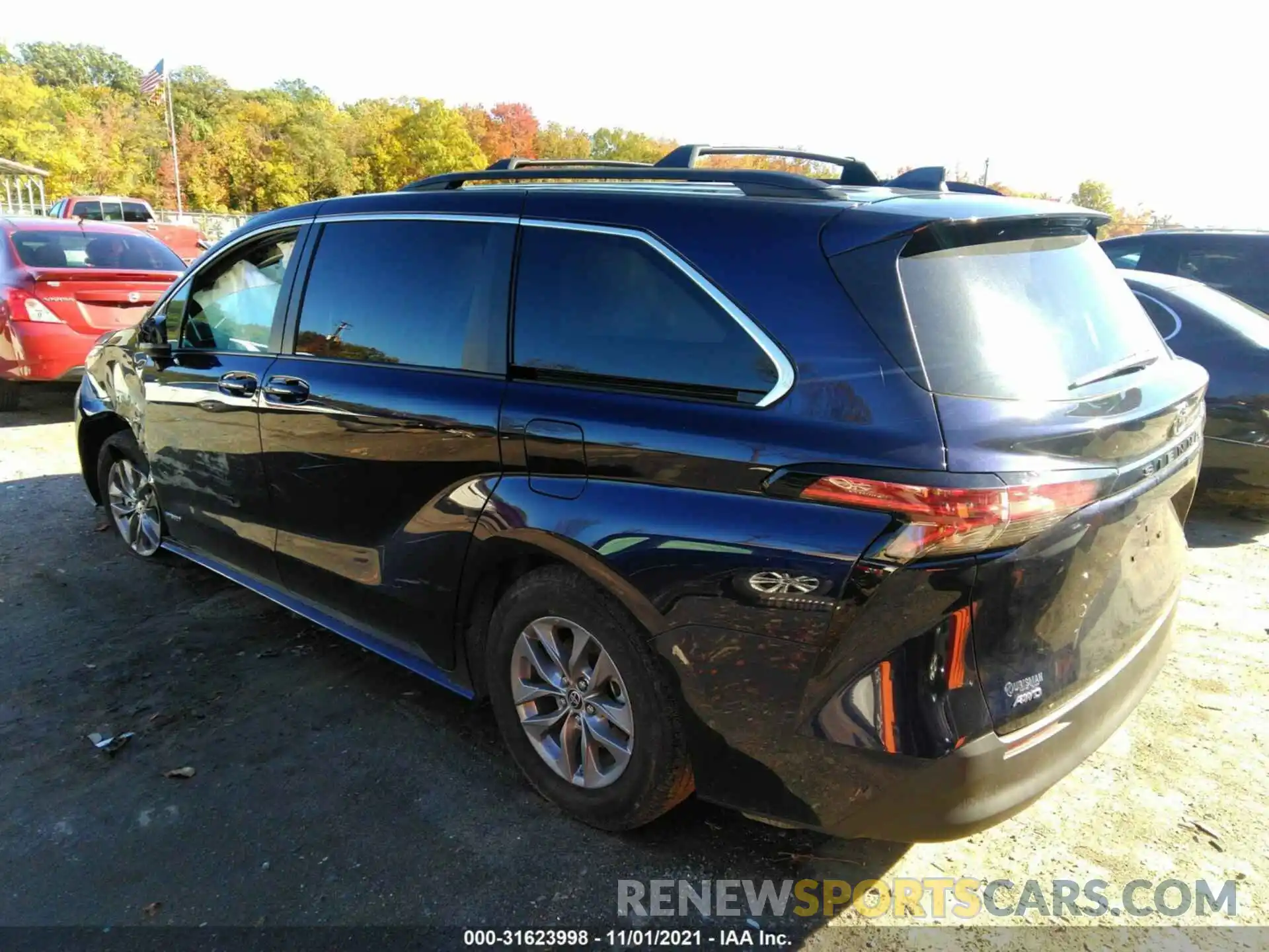 3 Photograph of a damaged car 5TDBSKFC1MS021202 TOYOTA SIENNA 2021