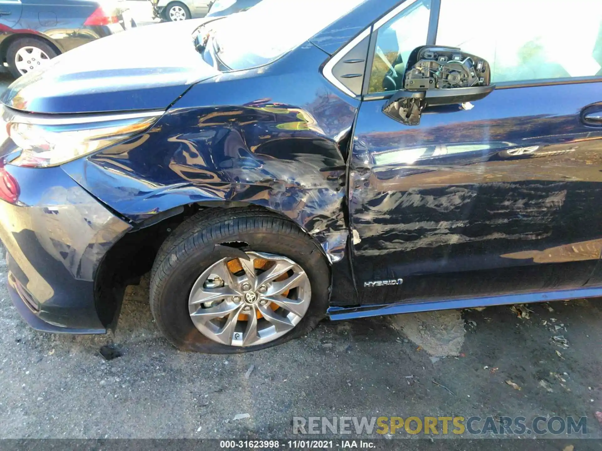 6 Photograph of a damaged car 5TDBSKFC1MS021202 TOYOTA SIENNA 2021