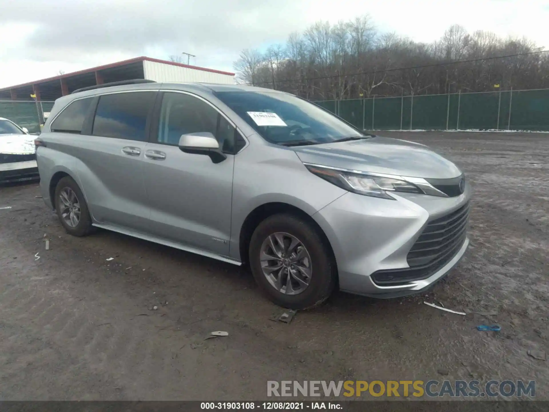 1 Photograph of a damaged car 5TDBSKFC5MS023583 TOYOTA SIENNA 2021