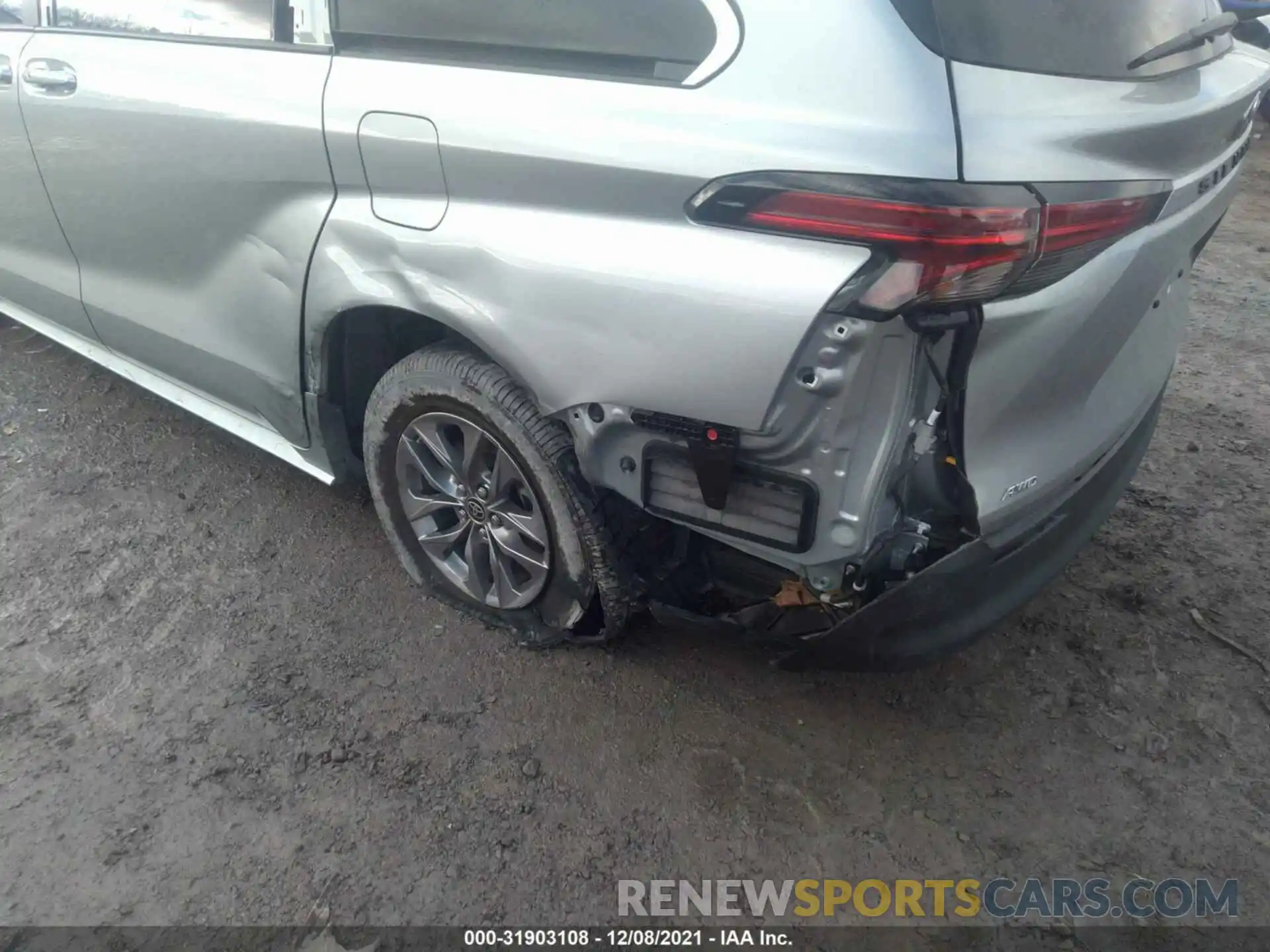 6 Photograph of a damaged car 5TDBSKFC5MS023583 TOYOTA SIENNA 2021