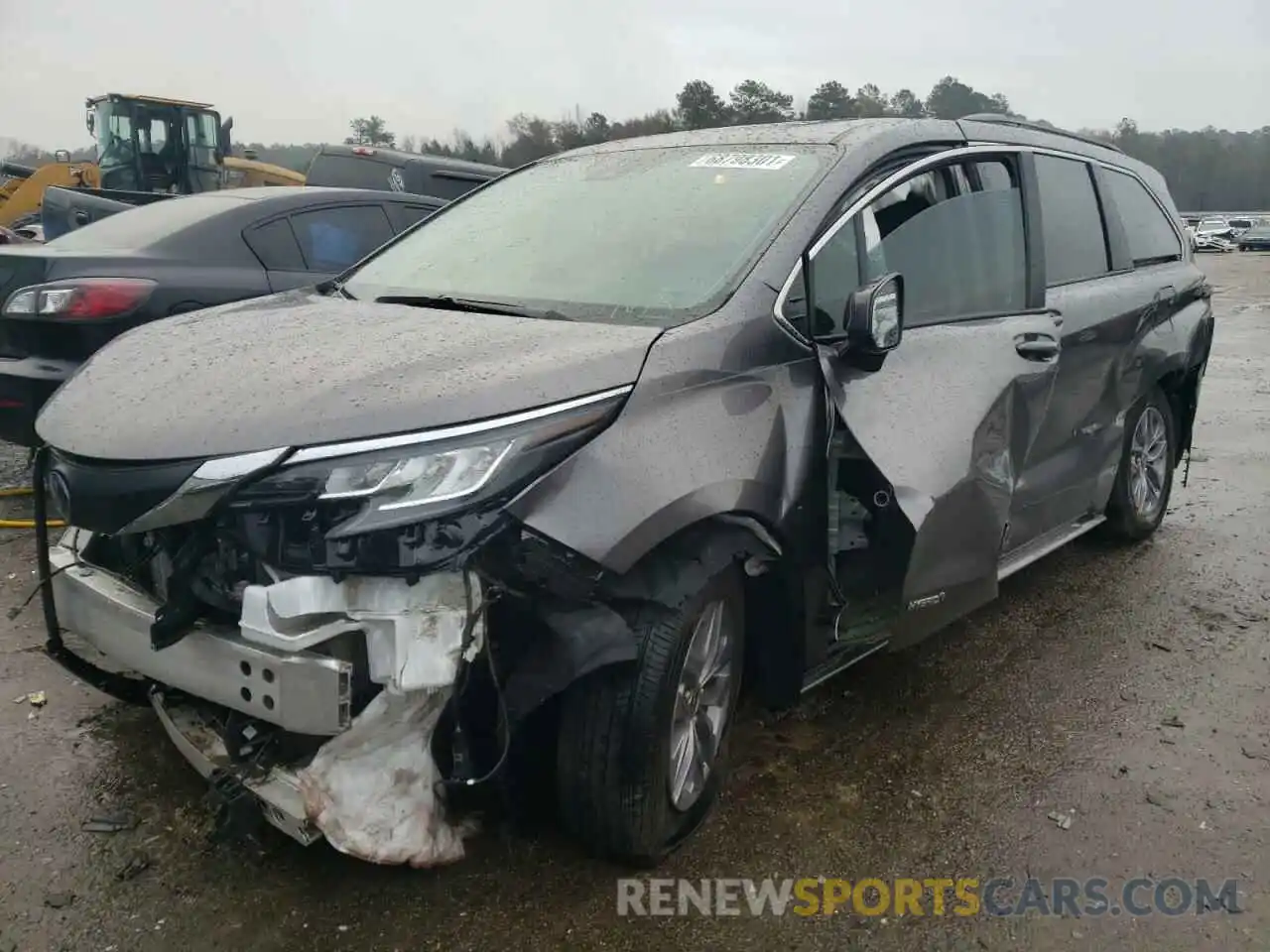 9 Photograph of a damaged car 5TDBSKFC6MS022426 TOYOTA SIENNA 2021