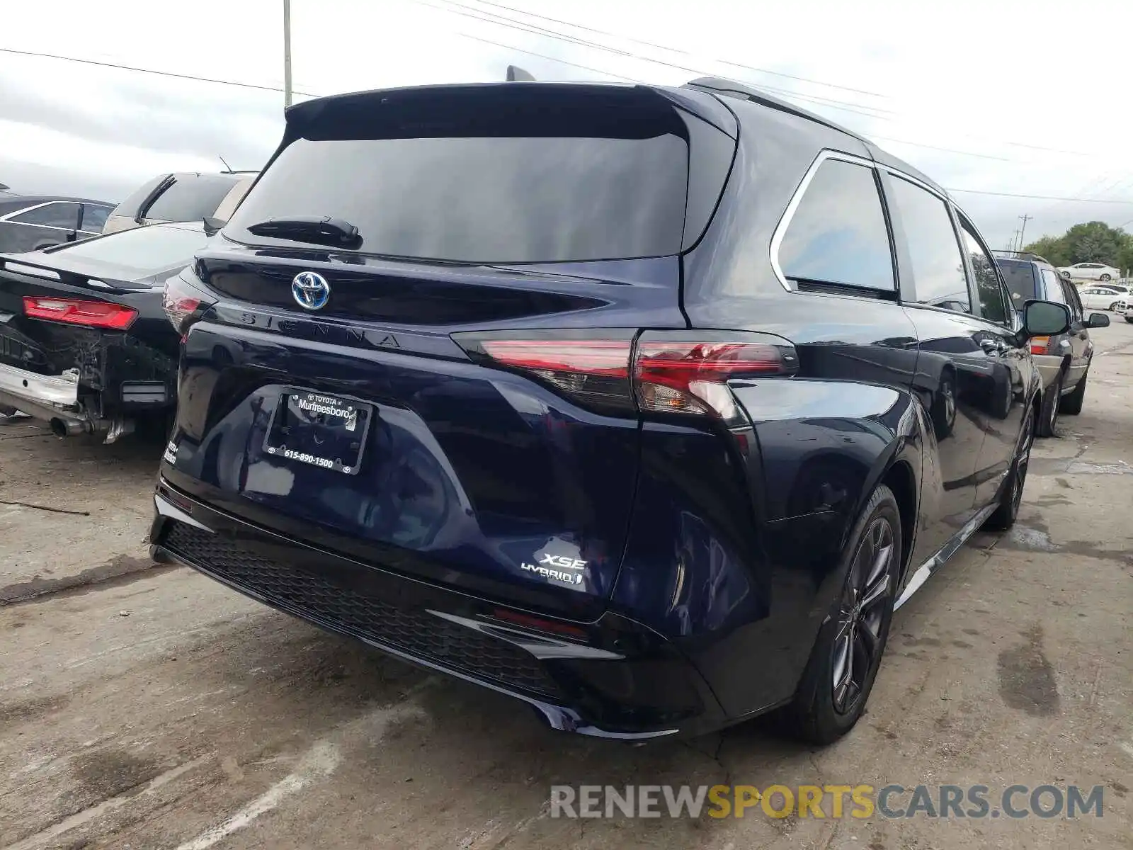 4 Фотография поврежденного автомобиля 5TDDRKEC3MS069662 TOYOTA SIENNA 2021