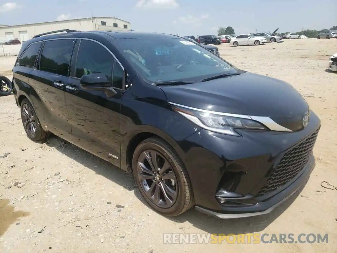 1 Photograph of a damaged car 5TDDRKEC5MS043015 TOYOTA SIENNA 2021