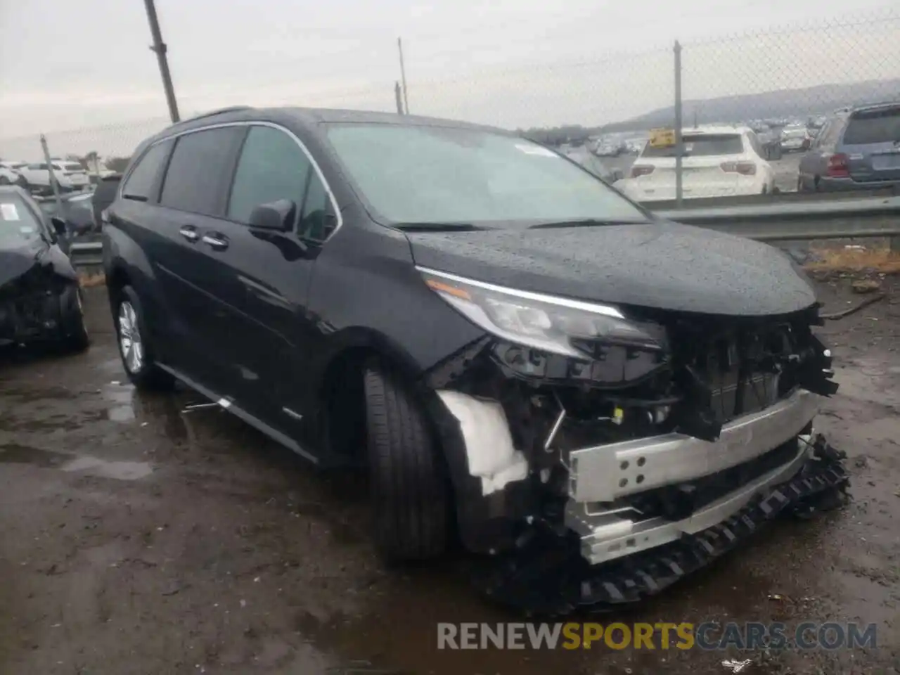 1 Photograph of a damaged car 5TDDSKFC0MS017019 TOYOTA SIENNA 2021