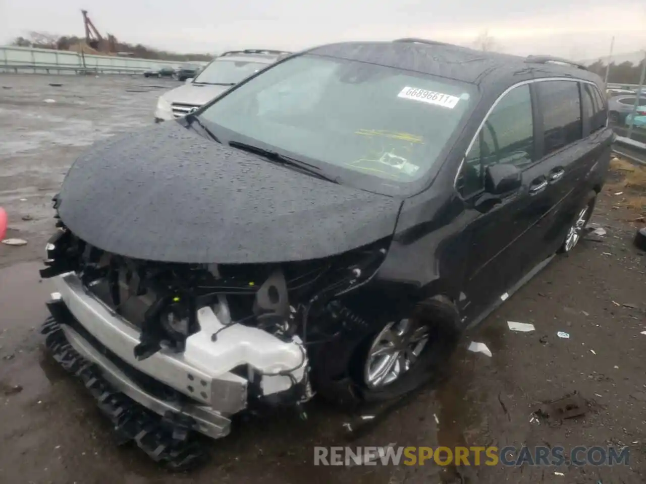 2 Photograph of a damaged car 5TDDSKFC0MS017019 TOYOTA SIENNA 2021