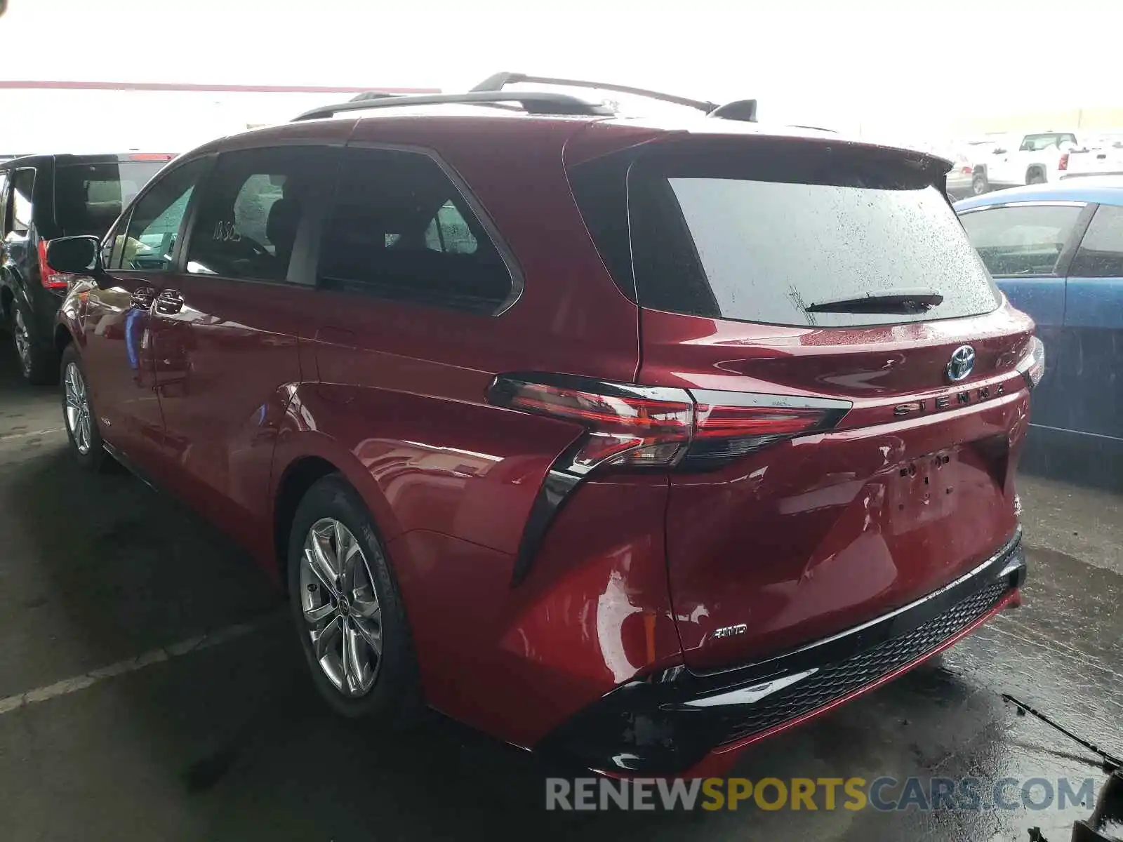 3 Photograph of a damaged car 5TDDSKFC1MS013478 TOYOTA SIENNA 2021