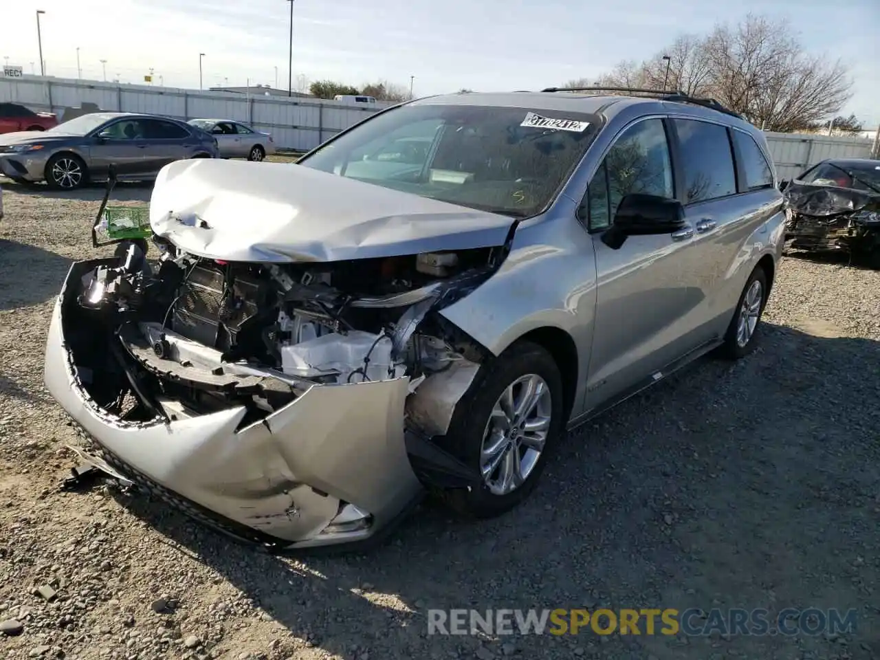 2 Photograph of a damaged car 5TDDSKFC6MS004937 TOYOTA SIENNA 2021