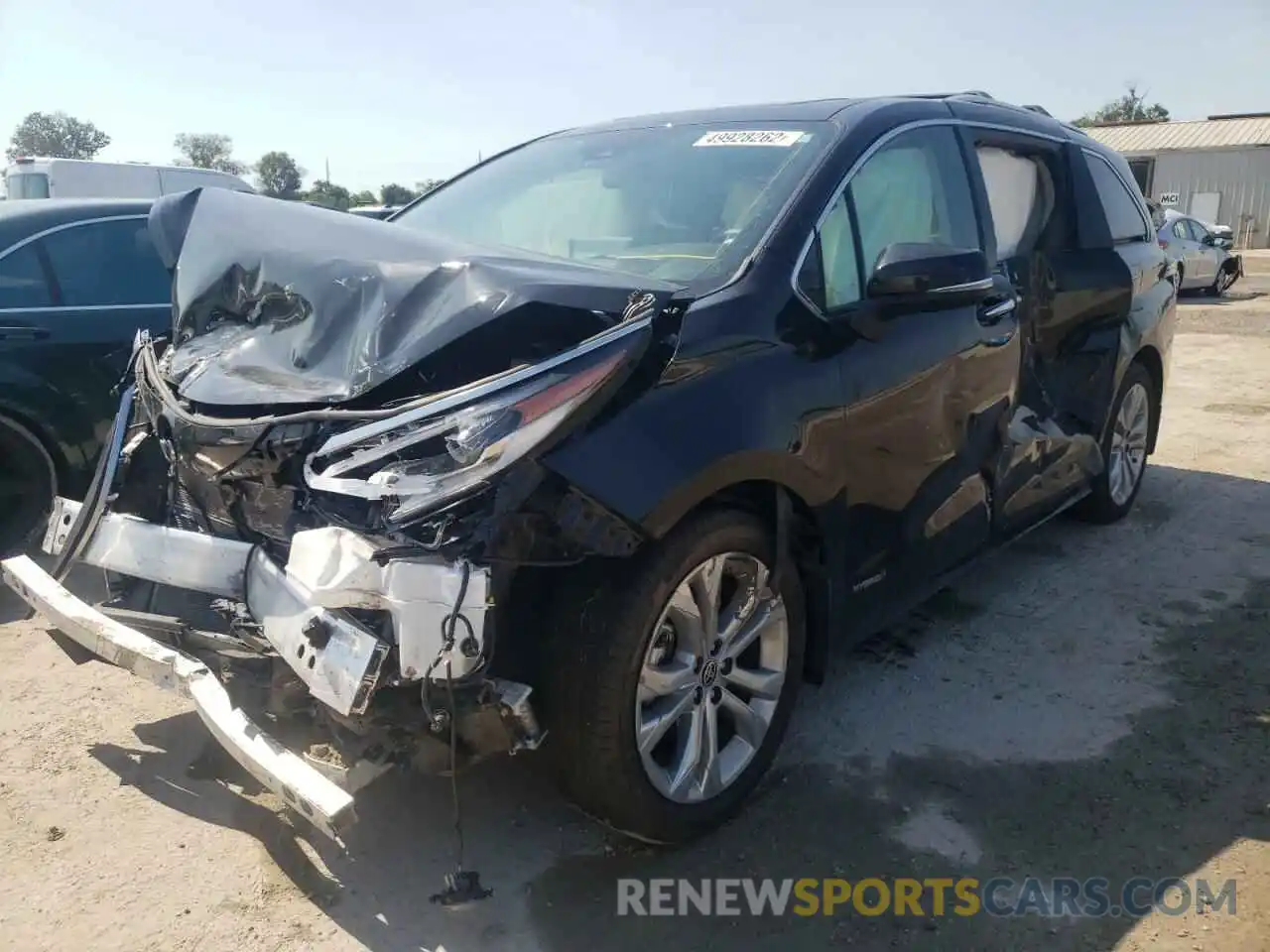 2 Photograph of a damaged car 5TDERKEC3MS038819 TOYOTA SIENNA 2021