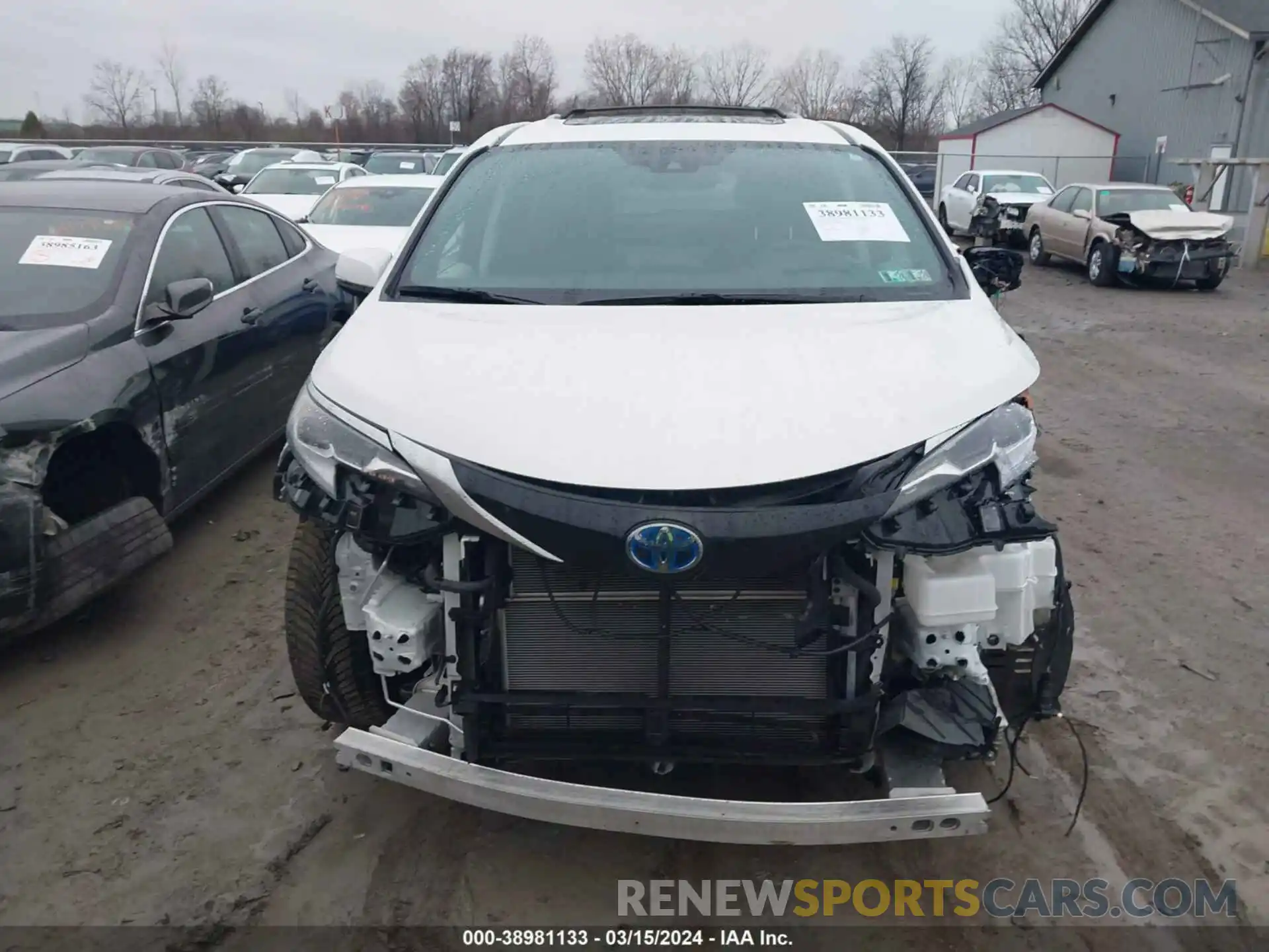 12 Photograph of a damaged car 5TDERKEC9MS030465 TOYOTA SIENNA 2021